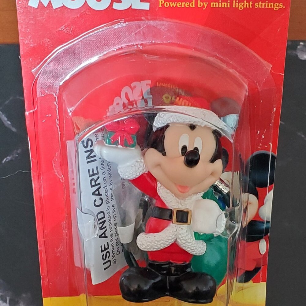Disney’s Mickey Mouse EZ Light Illuminated Ornament Mickey Mouse  Never Used